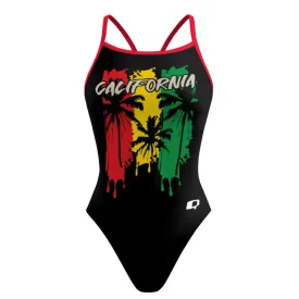 Cali Skinny Strap Swimsuit