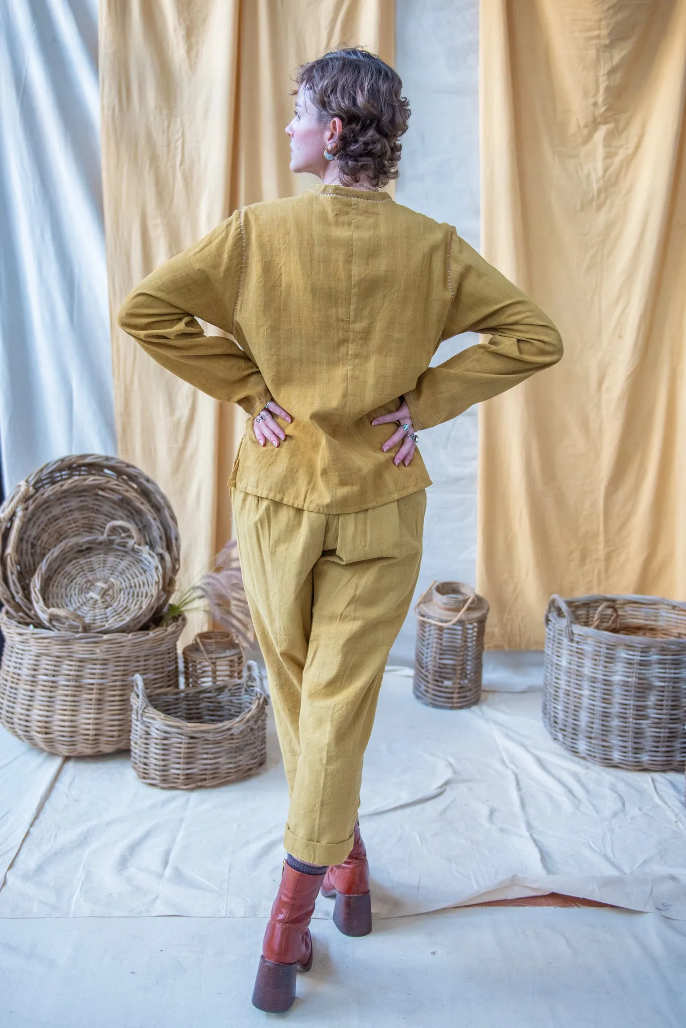 Calotropis Pants – Turmeric