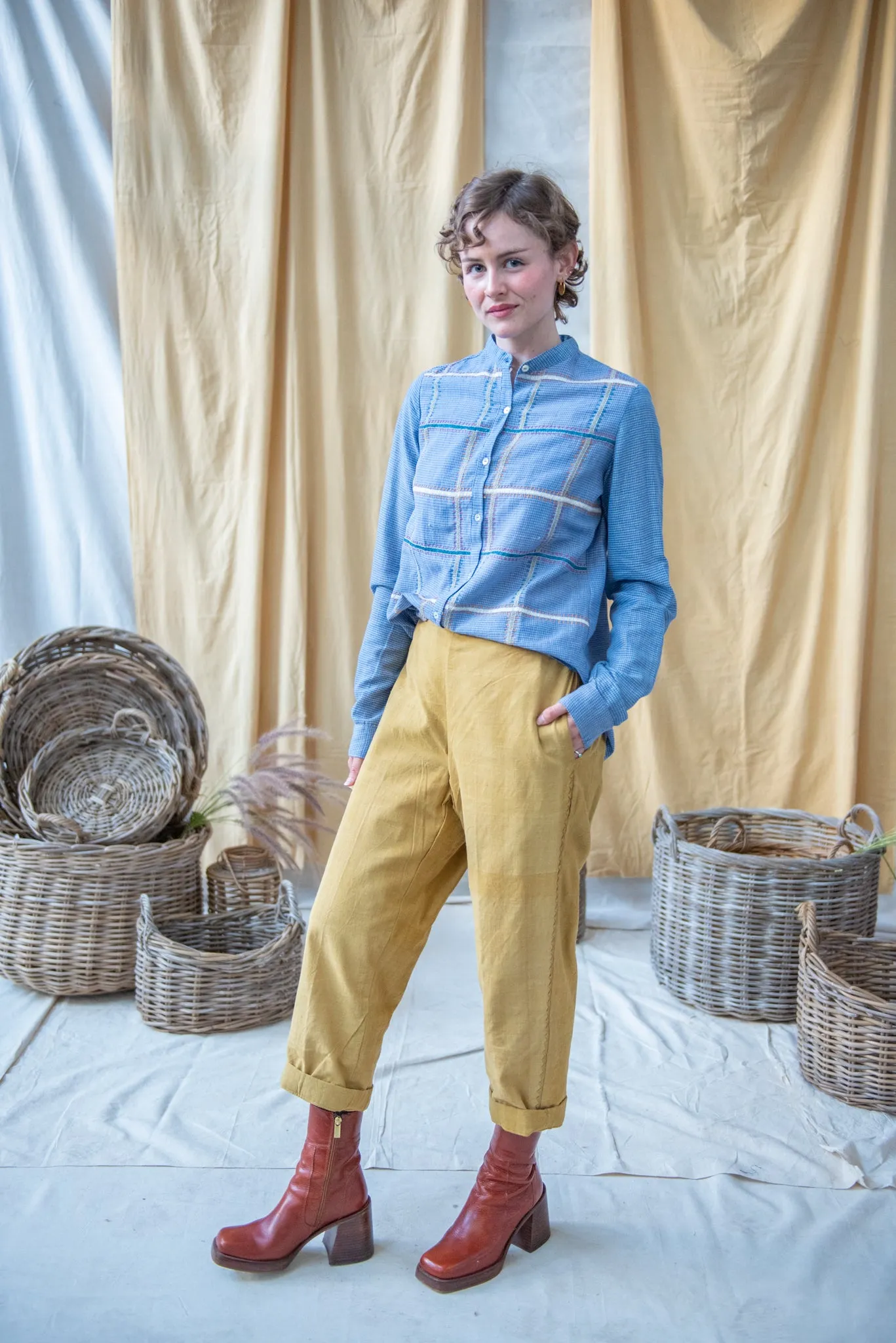 Calotropis Pants – Turmeric