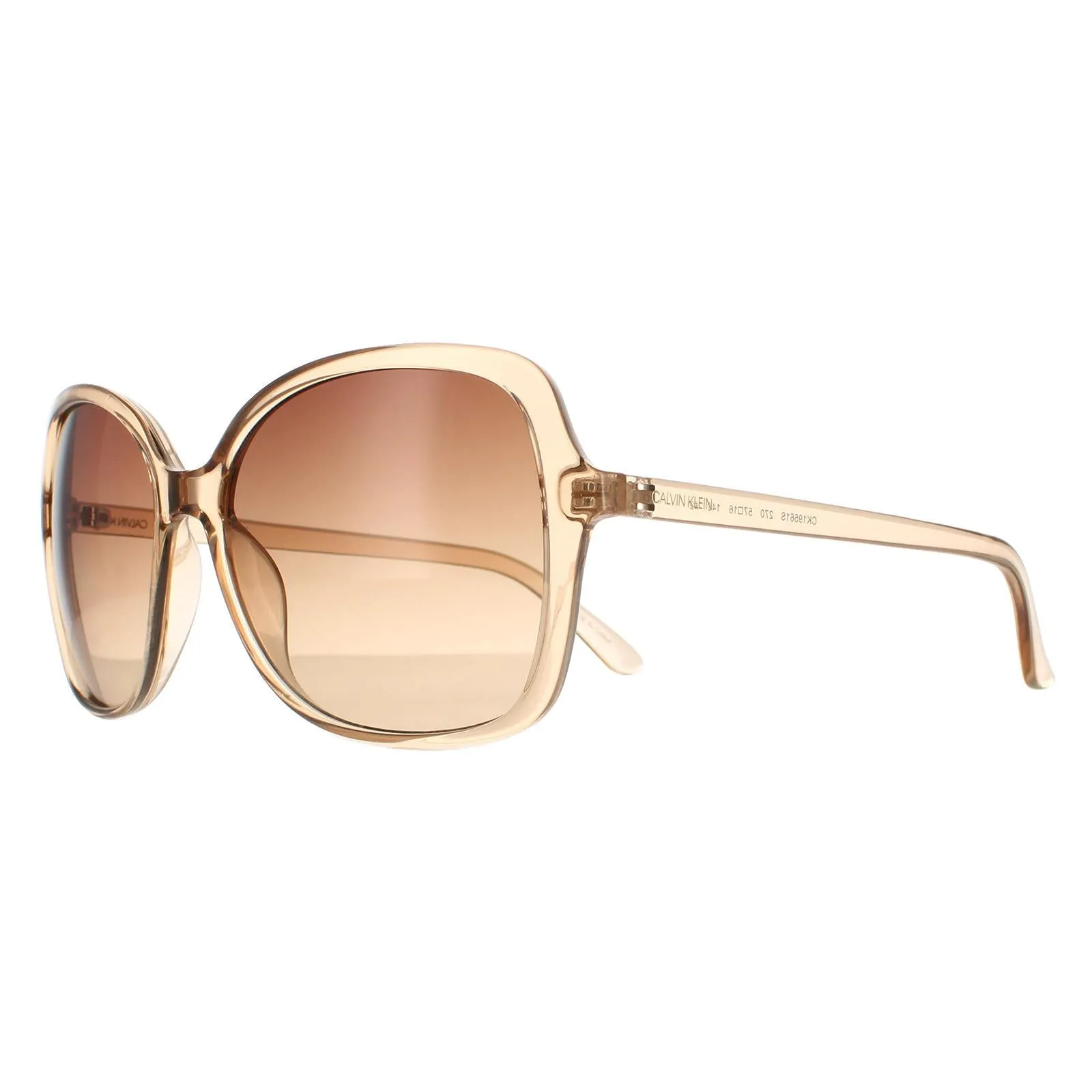 Calvin Klein Sunglasses CK19561S 270 Crystal Beige Brown Gradient