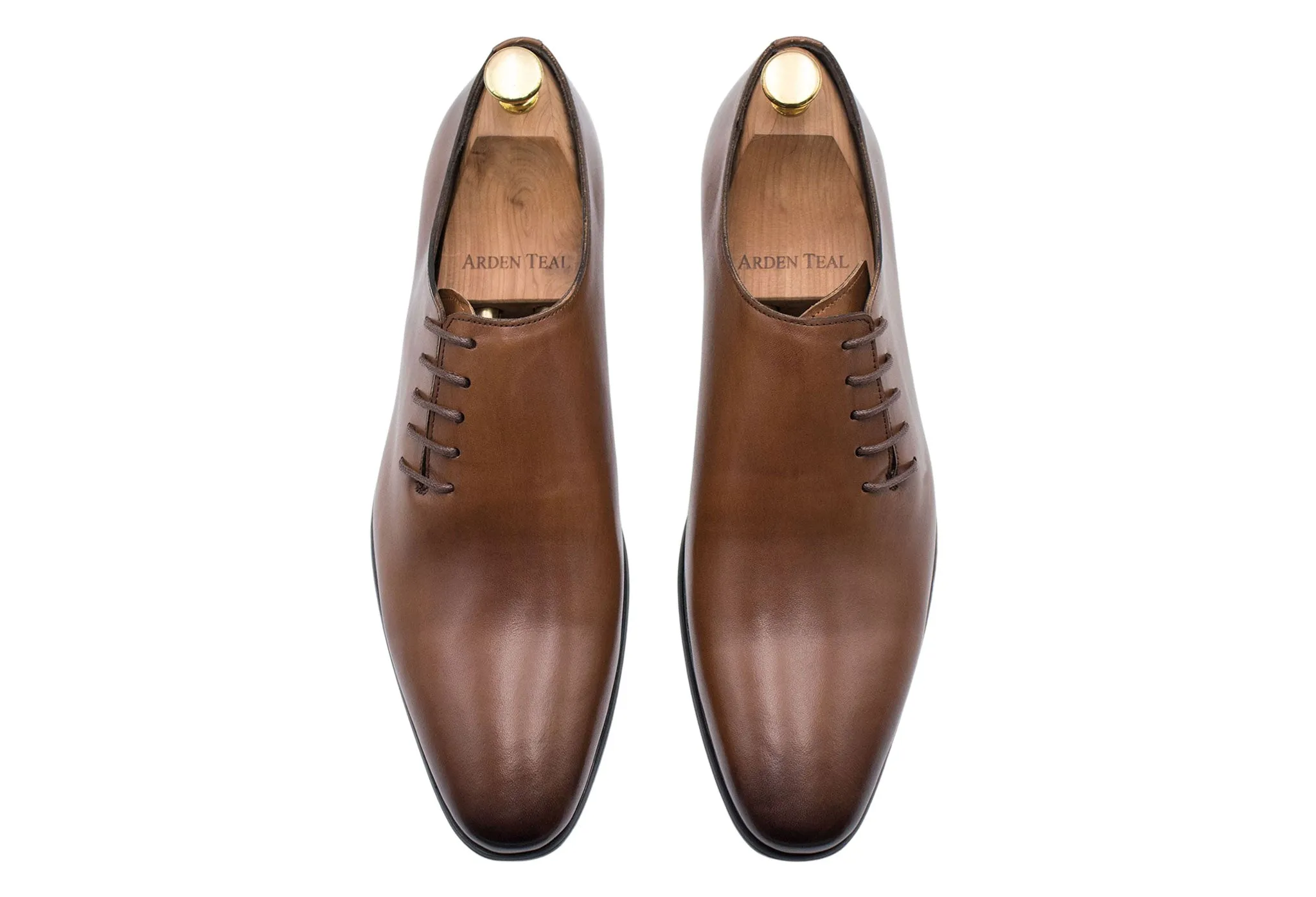 Calzada Wholecut Chestnut Oxford