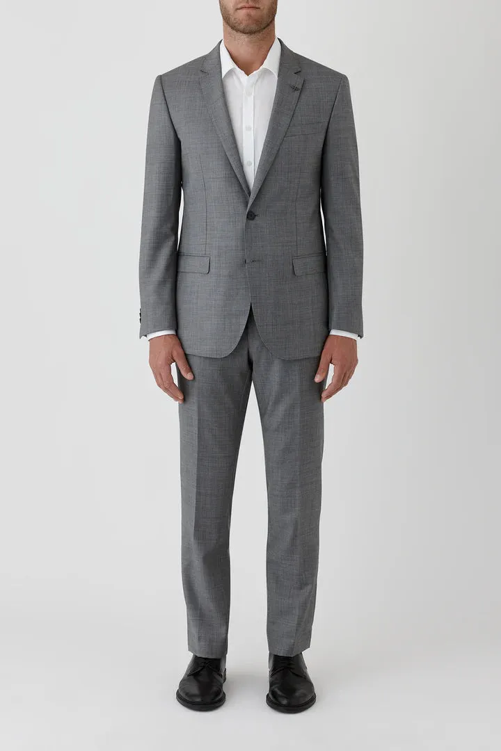 Cambridge - Lithium Wool Suit Jacket - Grey