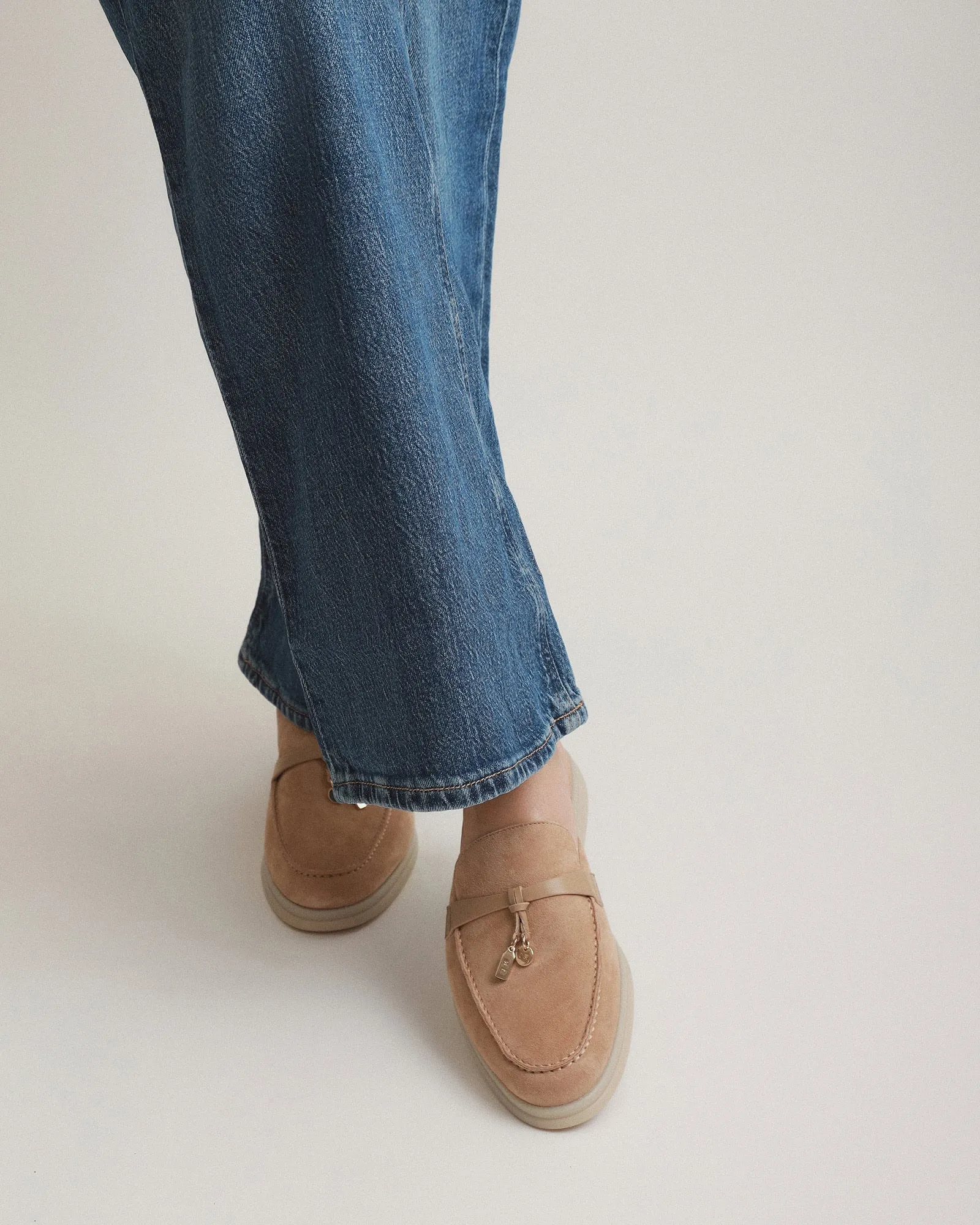 CAMBRIDGE LOAFERS CAMEL SUEDE