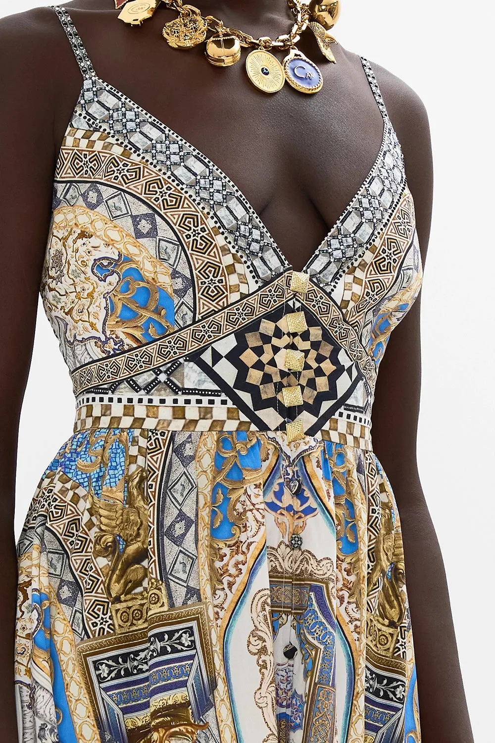 CAMILLA | MAKE ME YOUR MOSAIC TIERED BODICE DRESS