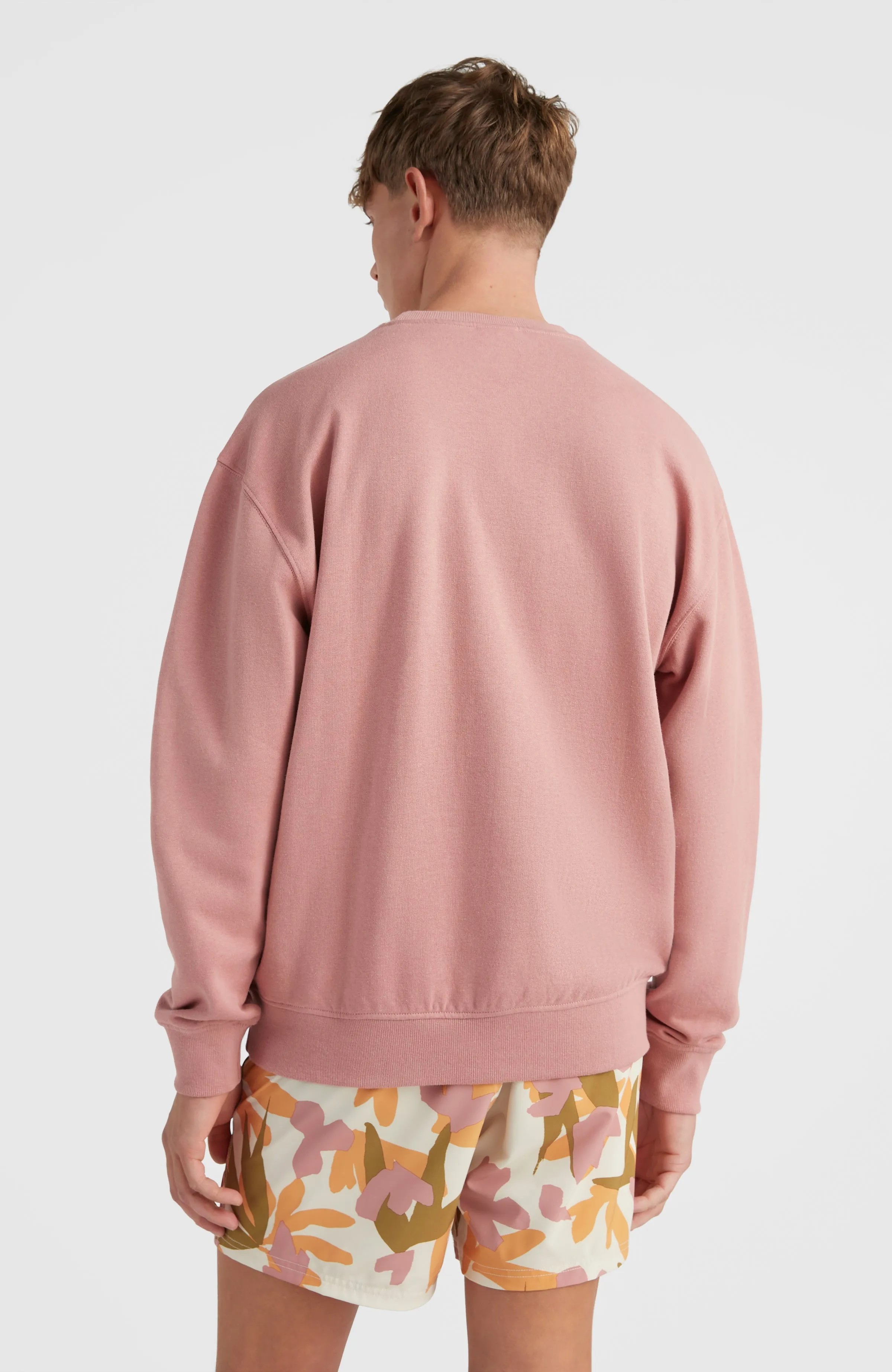 Camorro Crew Sweatshirt | Ash Rose