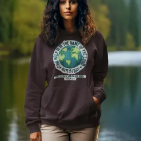 Camping Outdoor Nature Christian Hoodie, Earth Day Our Help Is Hooded Sweatshirt