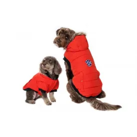 Canada Pooch North Pole Parka:  Red available in several sizes.