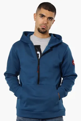 Canada Weather Gear Logo Zipper Detail Hoodie - Navy