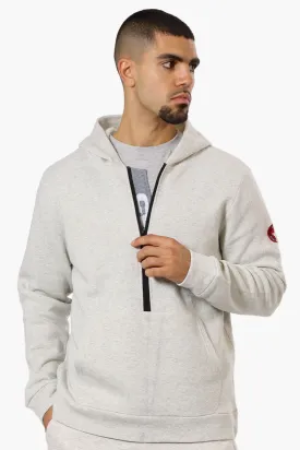 Canada Weather Gear Logo Zipper Detail Hoodie - Stone