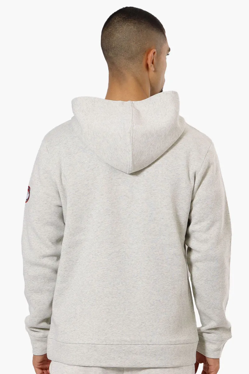 Canada Weather Gear Logo Zipper Detail Hoodie - Stone