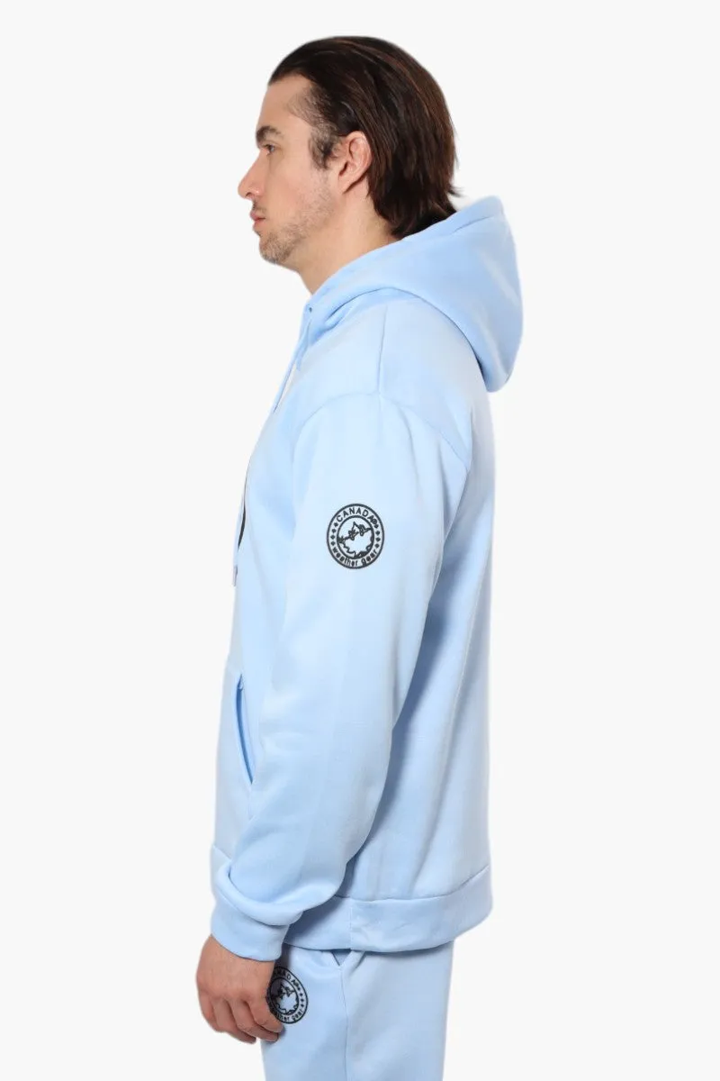 Canada Weather Gear Solid Centre Logo Hoodie - Blue