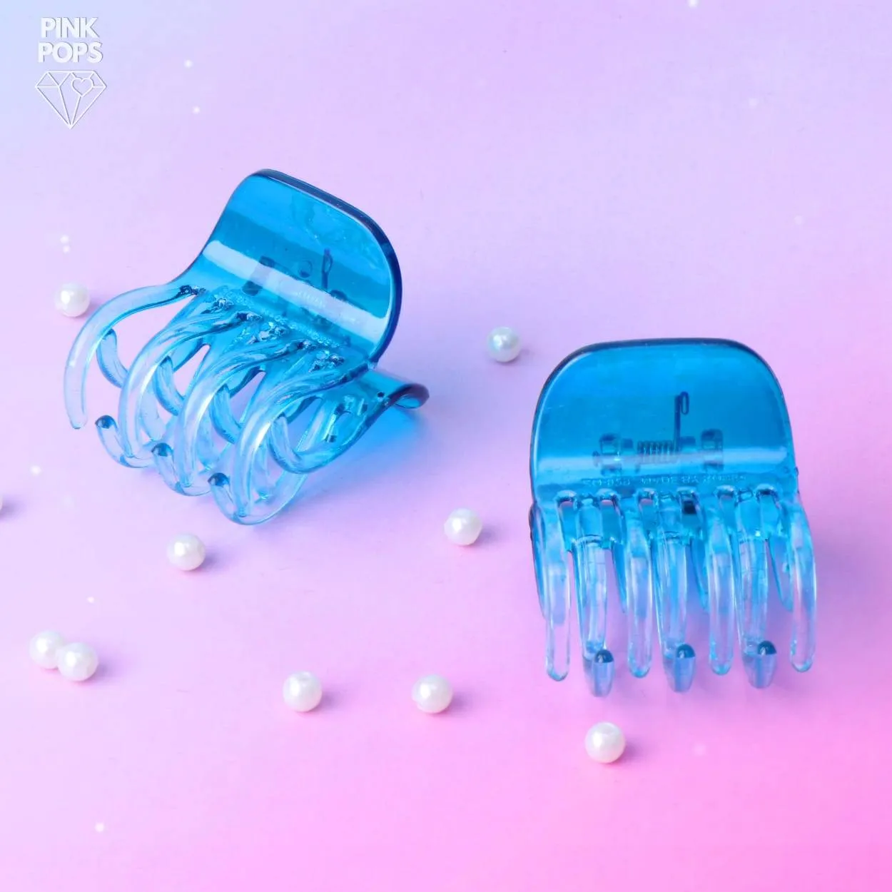 Candy Spider Hair Claws-Blue Shade