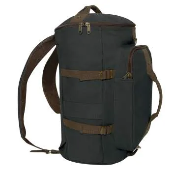 Canvas Convertible Duffle Bag Backpack