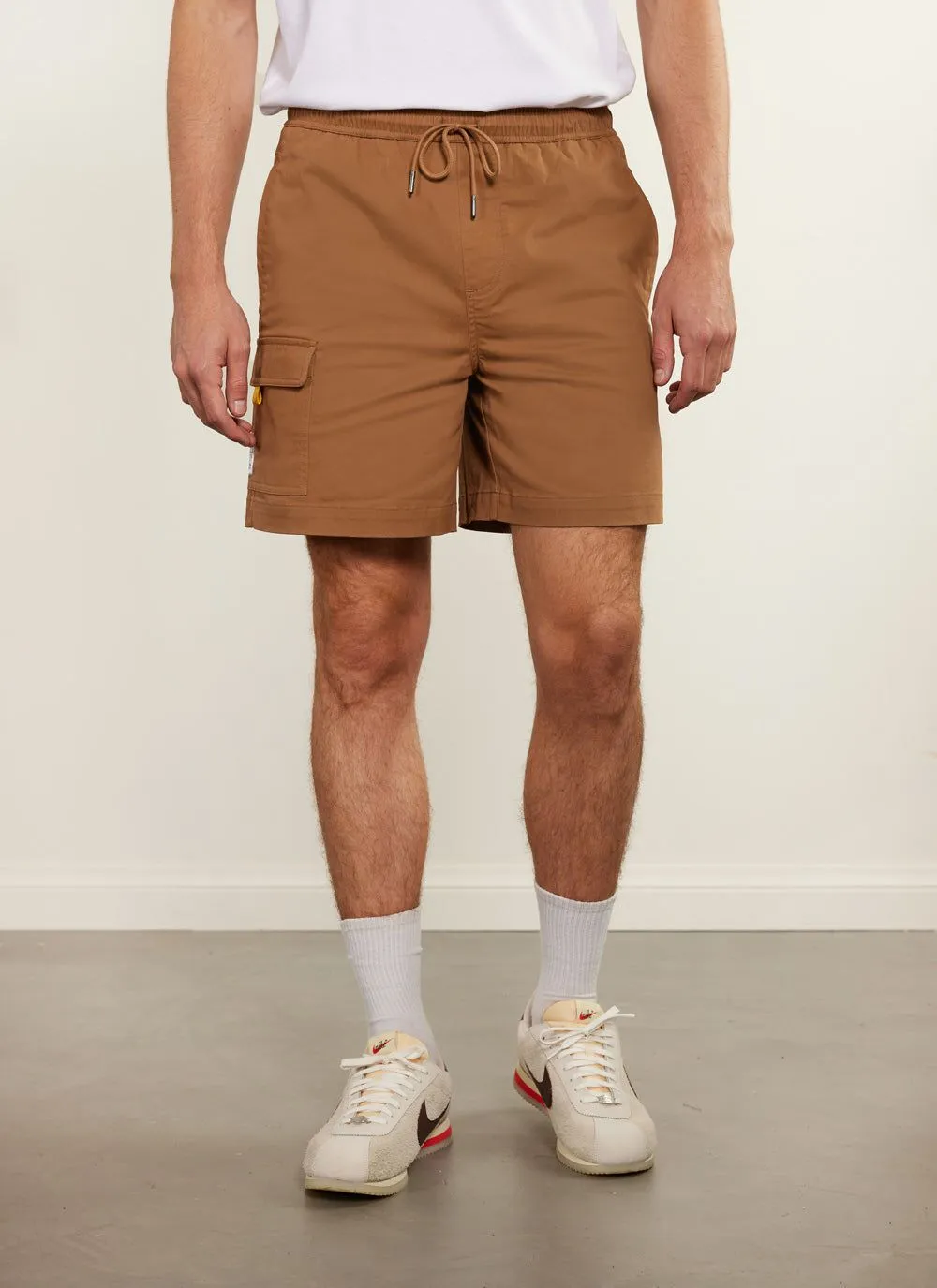 Cargo Shorts | Cotton | Tan