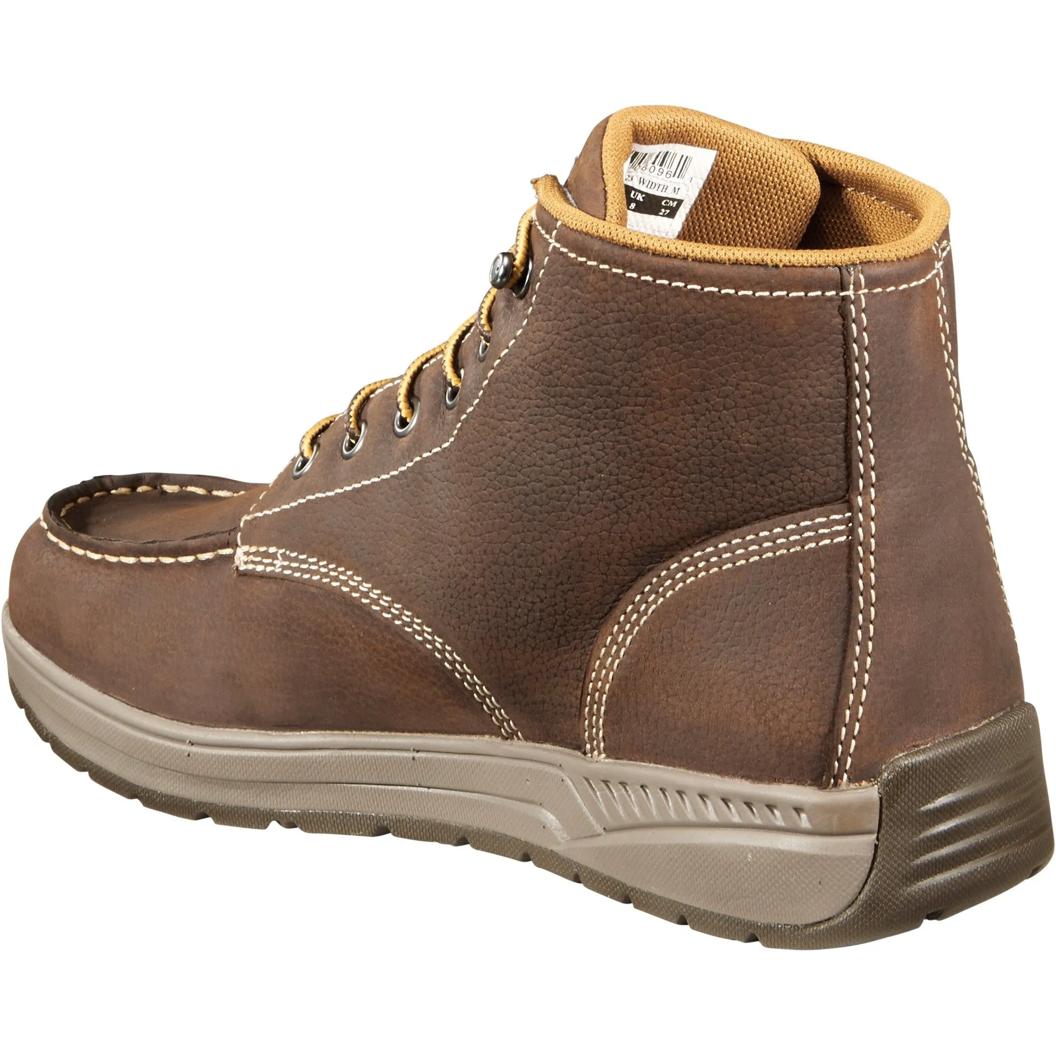 Carhartt Men's 4" Lightweight Soft Toe Wedge Work Boot Brown - CMX4023