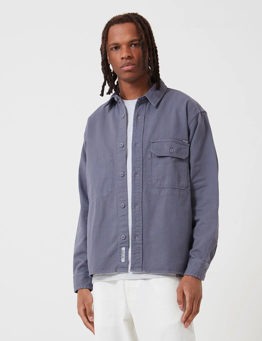 Carhartt-WIP Reno Shirt (Denim) - Decent Purple