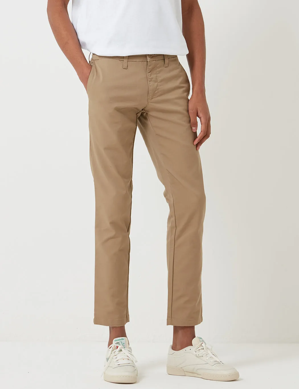 Carhartt-WIP Sid Pant Chino (Slim) - Khaki Leather Rinsed