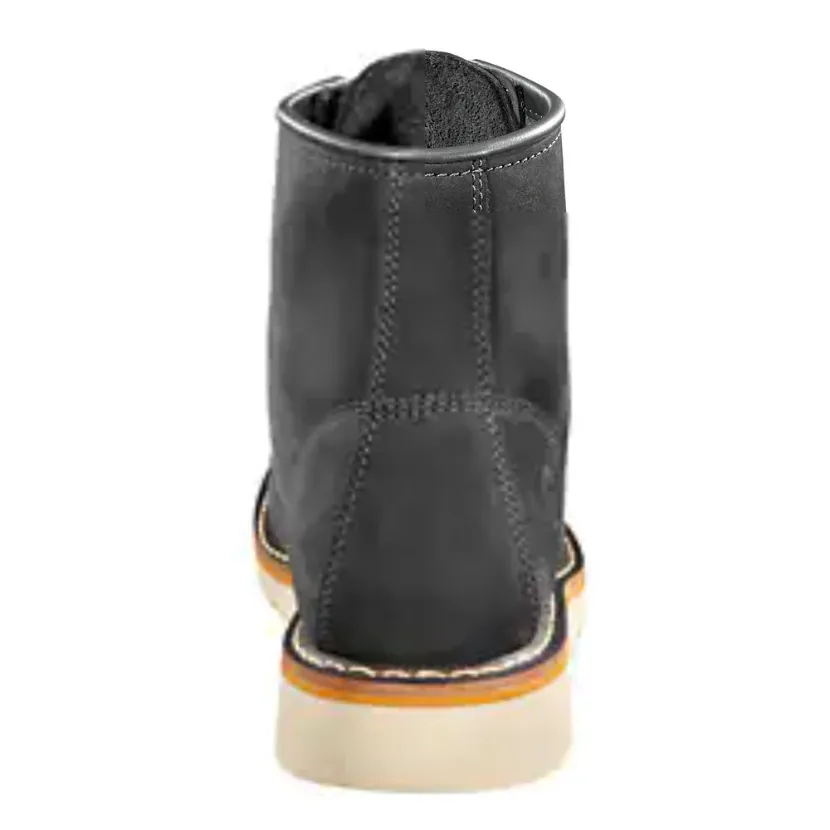 Carhartt Women's Moc 6" Soft Toe Wedge Work Boot  Dark Gray - FW6027-W