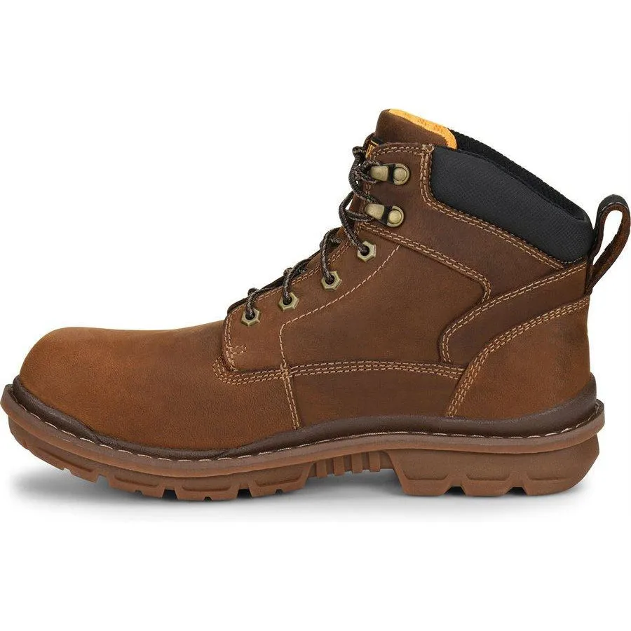 Carolina Men's Dormite 6" Comp Toe WP Work Boot - Dark Brown - CA3558