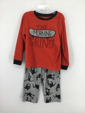 Carter's Child Size 5 Red Embroidered Pajamas - boys