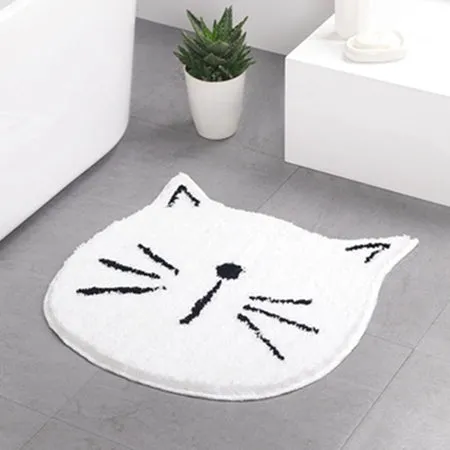 Cartoon bathroom mat