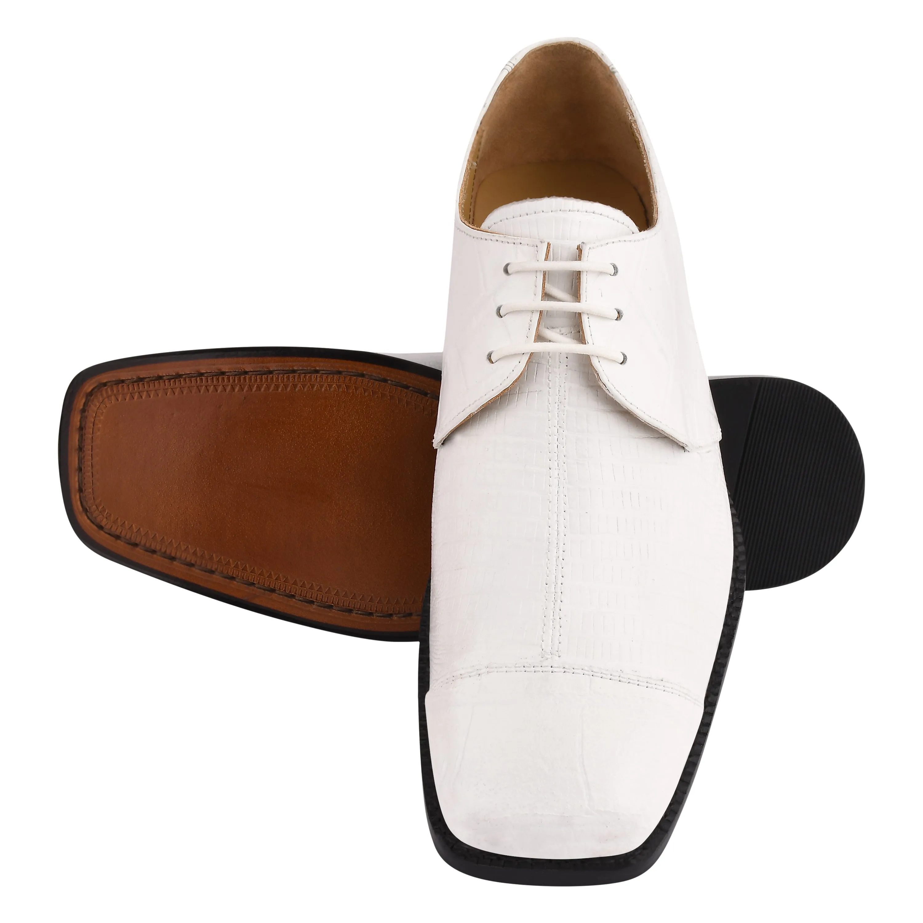 Casanova Leather Oxford Style Dress Shoes