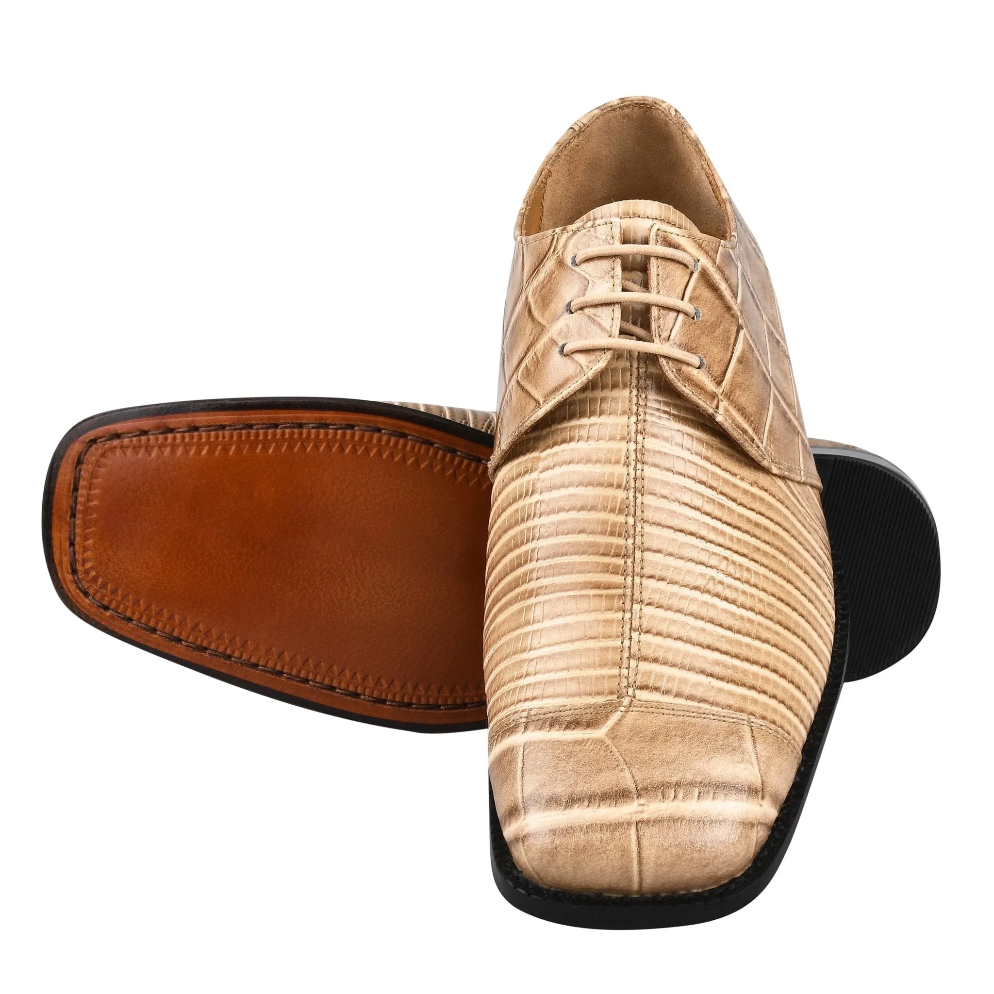 Casanova Leather Oxford Style Dress Shoes