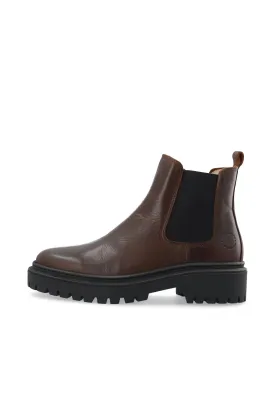 CASLEA Chelsea Boot Warm Lining W. Inside Zip Pull Up Leather