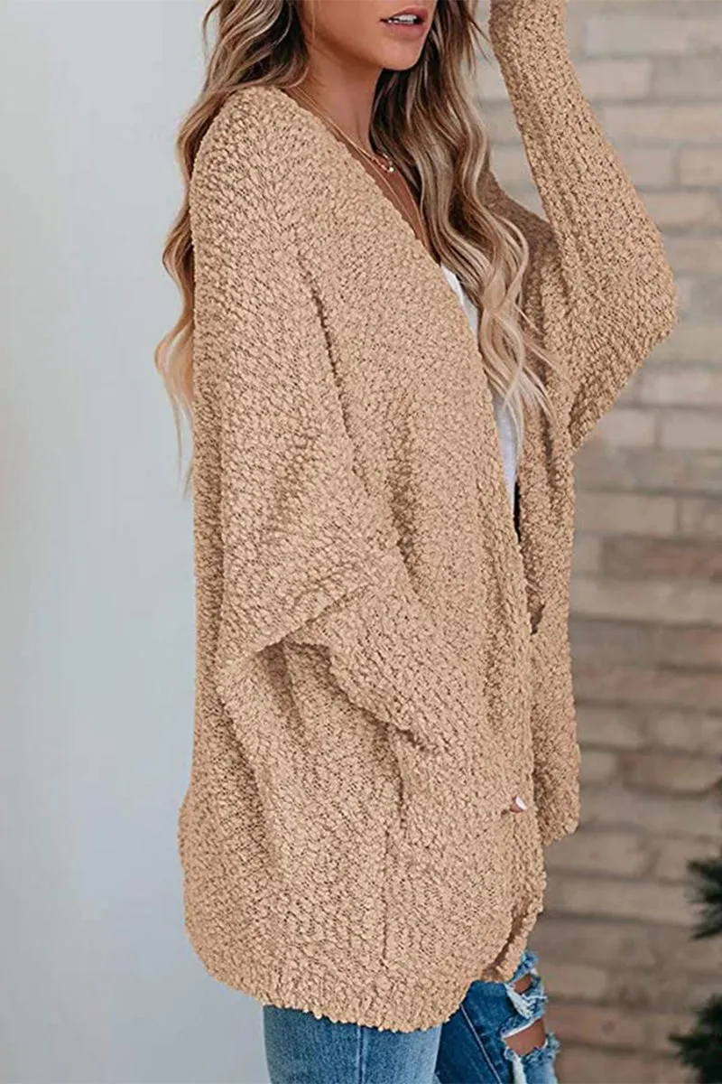 Casual Daily Comfy Bat Sleeve Cardigan(5 Colors)