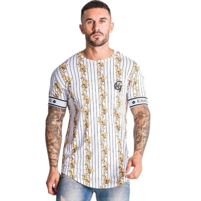 Casual Men Male T-shirts Hip Hop