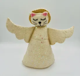 Cat Angel Tree Topper