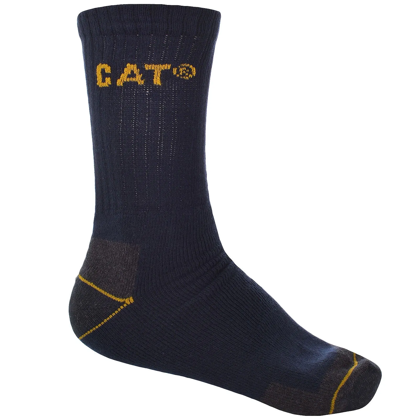 CAT Caterpillar Mens Heavy Duty Socks - Navy