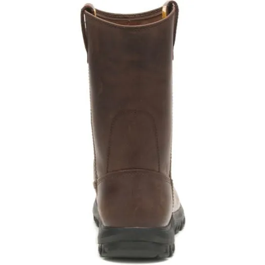 Cat Men's Drawber Pull On Soft Toe Work Boot -Summer Brown- P51034