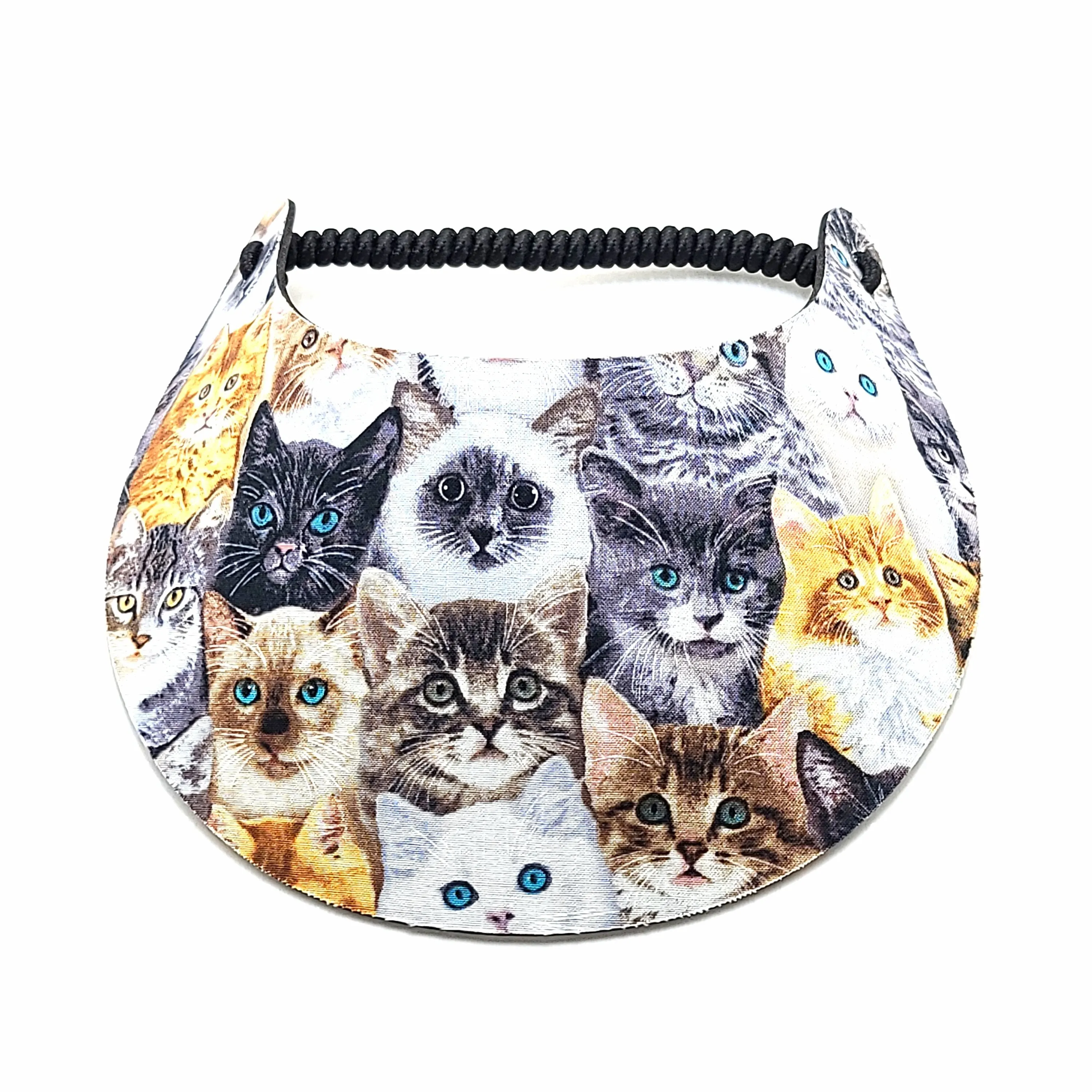 Cat Patterns Foam Sun Visor