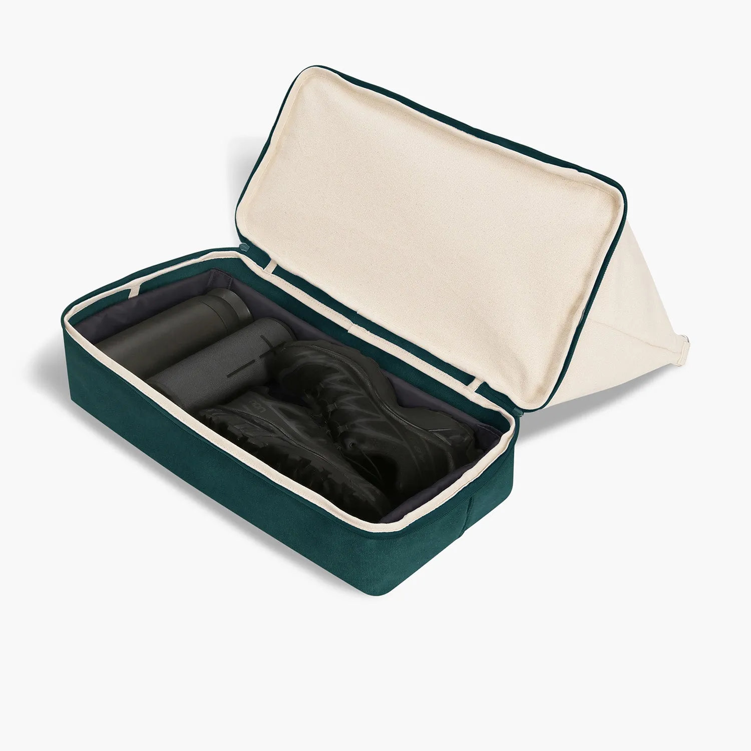 Catalina Deluxe - Eco Friendly Canvas - Dark Green Colorblock