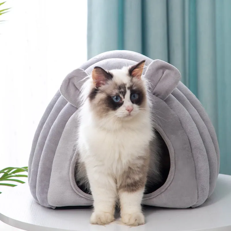 Caterpillar Cat Cave Bed