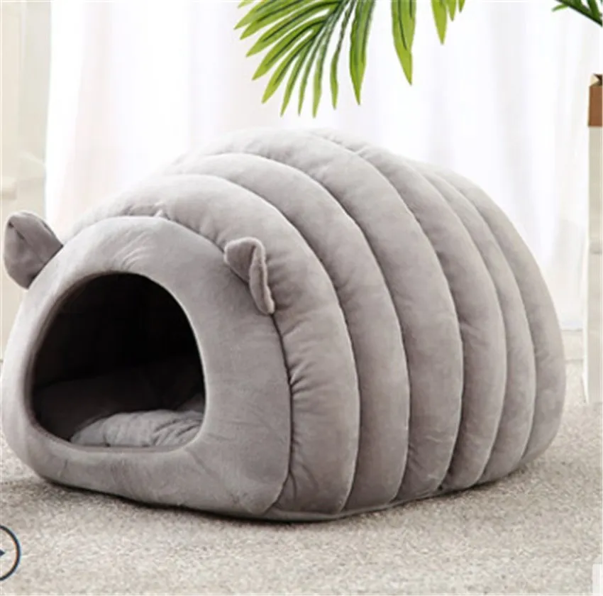 Caterpillar Cat Cave Bed