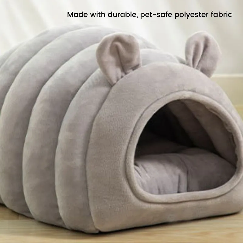 Caterpillar Cat Cave Bed