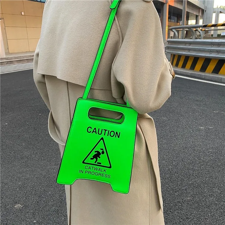 Catwalk in Progress Neon Handbag