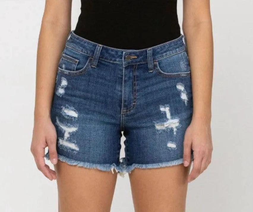 Cello Boyfriend Jean Shorts