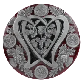 Celtic Thistle Belt Buckle