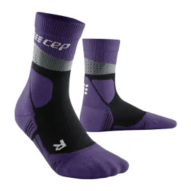 CEP | Hiking Max Cushion Mid Cut Compression Socks | Women's | Purple