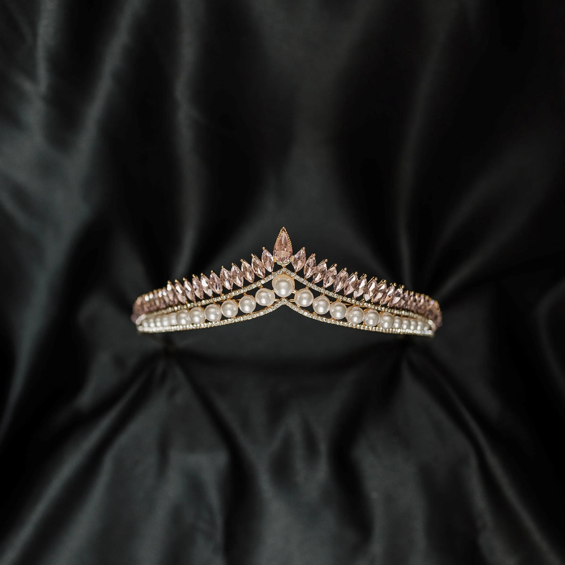 Cesca’s Tiara in Pink