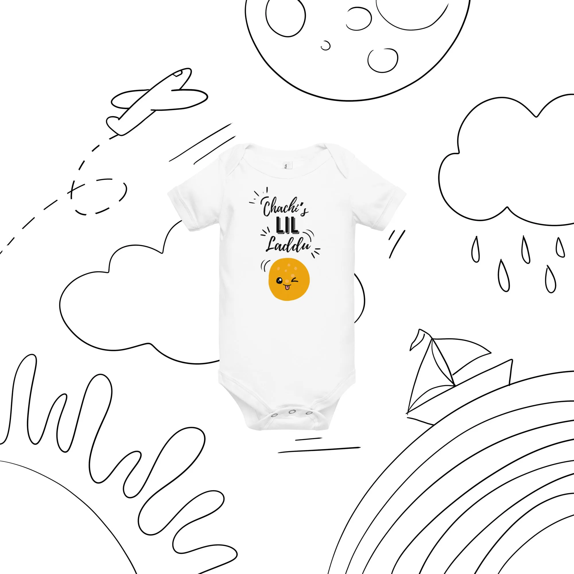 Chachi Little Laddu Baby Onesies