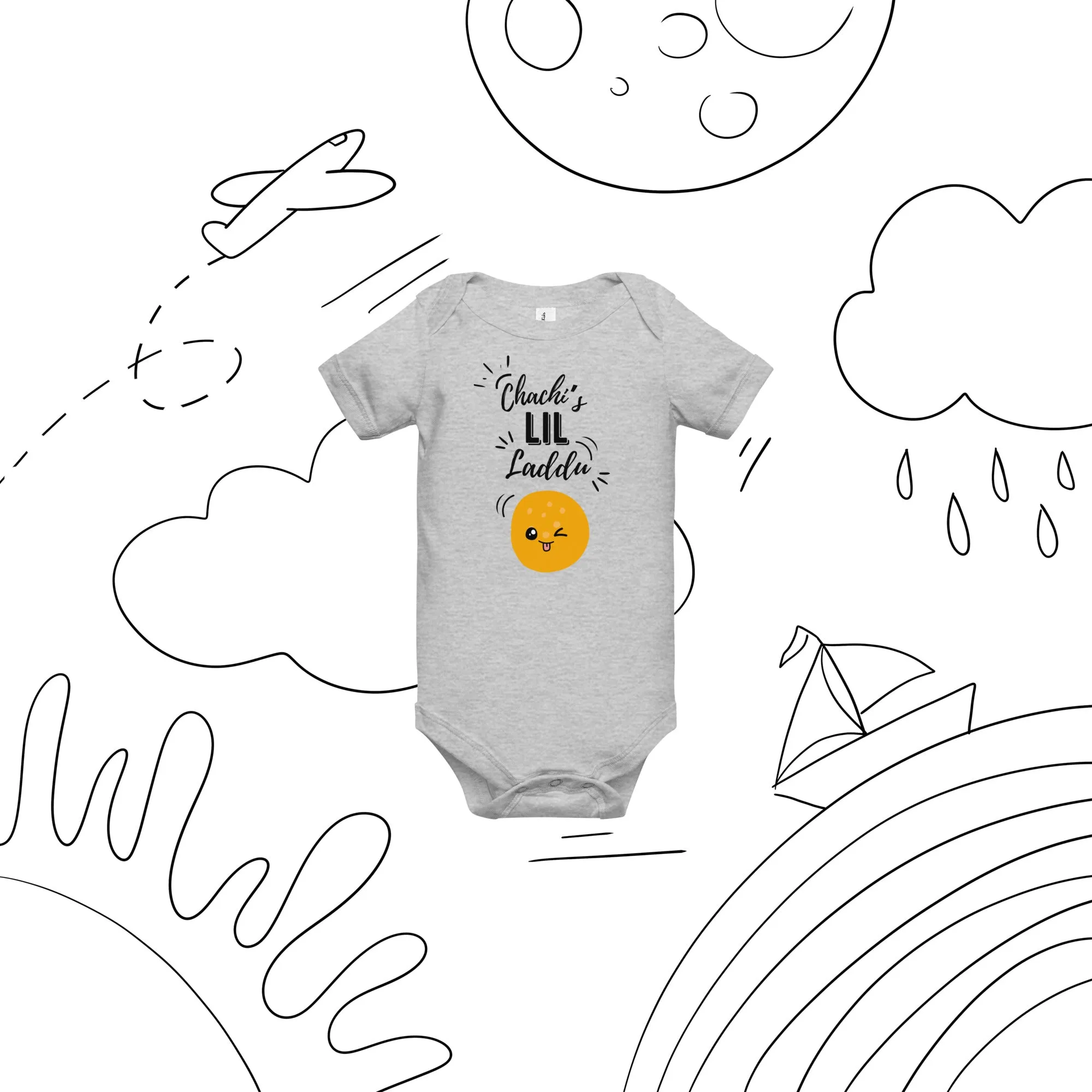 Chachi Little Laddu Baby Onesies