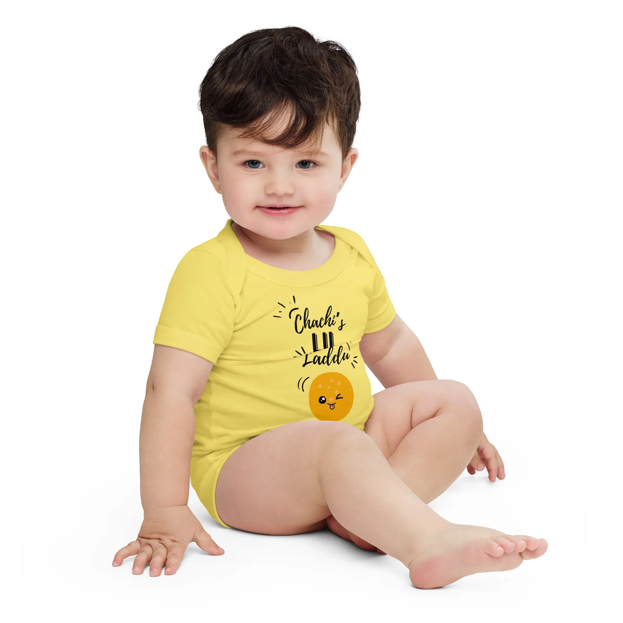 Chachi Little Laddu Baby Onesies