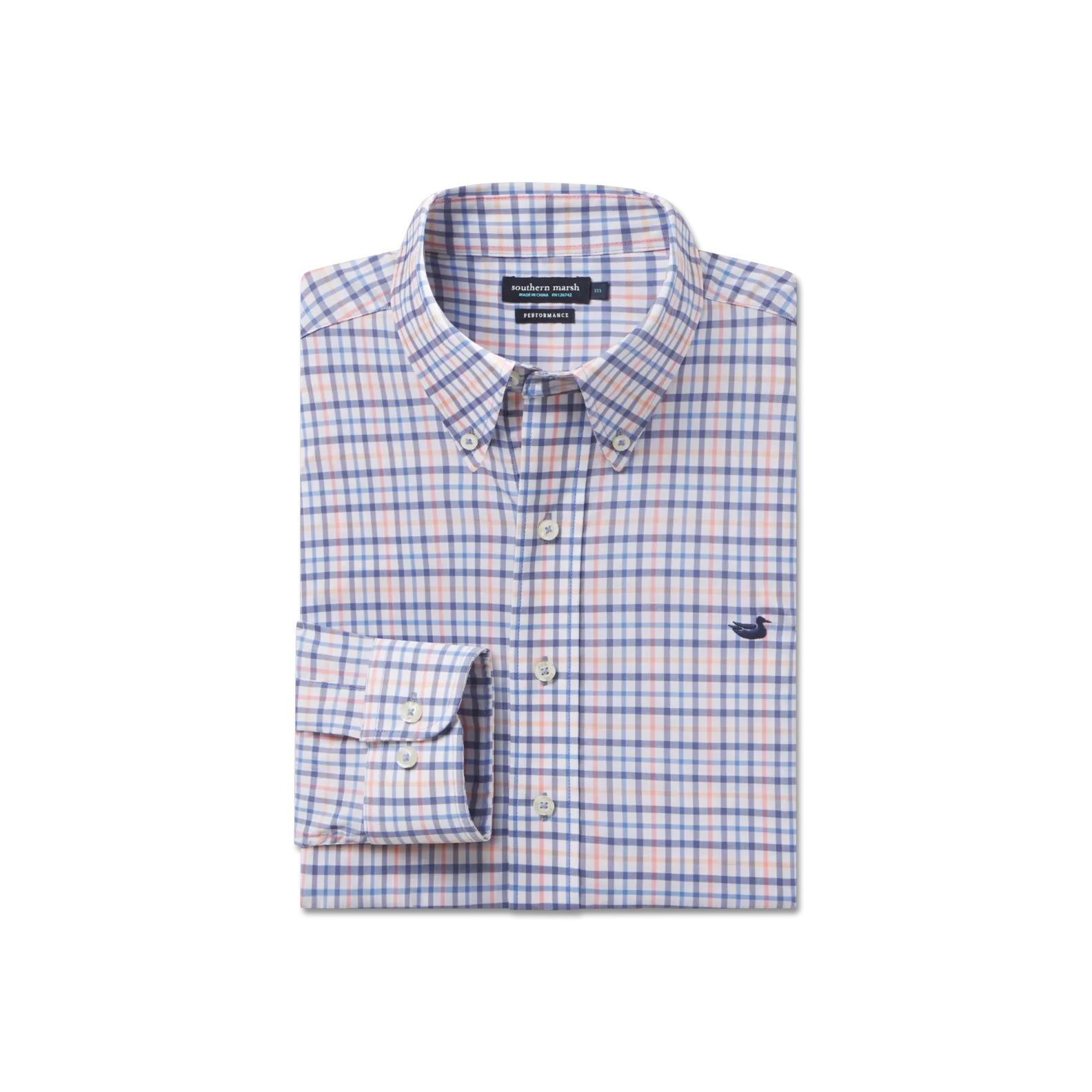 Chambers Performance Gingham Dress Shirt