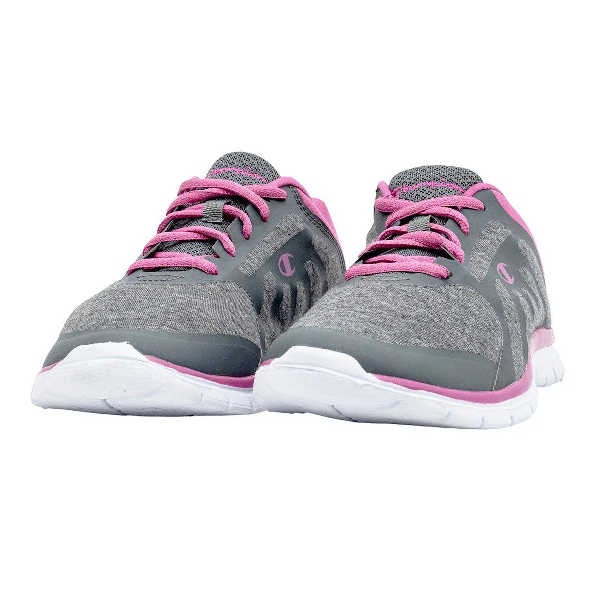 Champion Alpha Running Sport Shoes Coated Fabric Grey Colour For Women