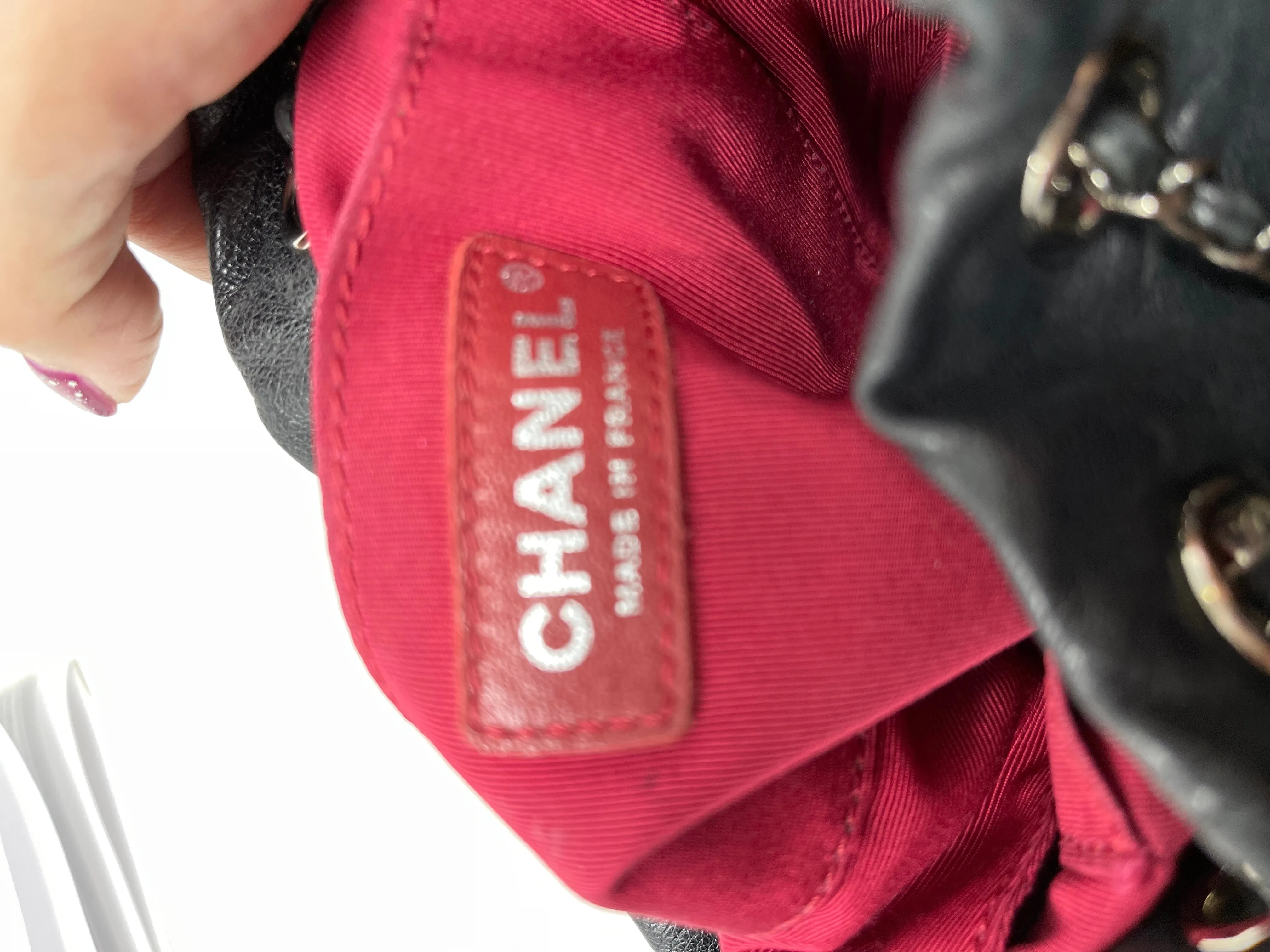 Chanel Bucket Gabrielle Small Leather Crossbody Bag!