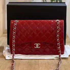 Chanel Patent Double Flap